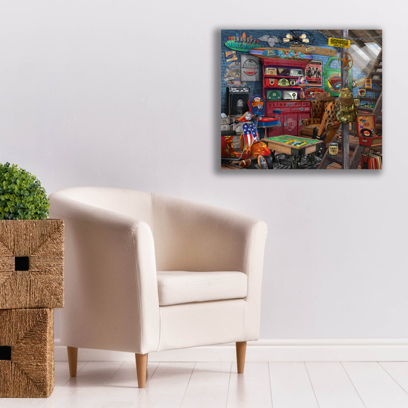 «Cool Stuff» par Bigelow, illustrations sur toile, H 26 po x l 30 po x P 1,5 po