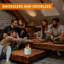 Mgo Ethanol Tabletop Fireplace with Flame Guard