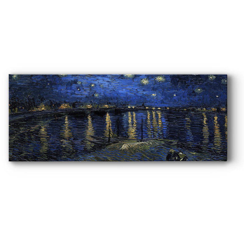 Over The Rhane sur toile, H 8 po x l 20 po x P 1,5 po