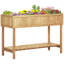 Wood Raised Garden Bed