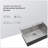 33X22 Inch Kitchen Sink Drop In 16 Gauge Stainless Steel 33" Single Bowl Topmount Kitchen Sink Basin