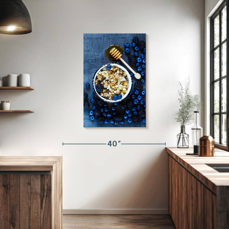 Yarlin Nutritious Dark Berries, 36" H x 24" W