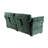 90" Wide 3 Seater Pull out Sofa Sectional Sleeper Sofa with USB Charging-577847714