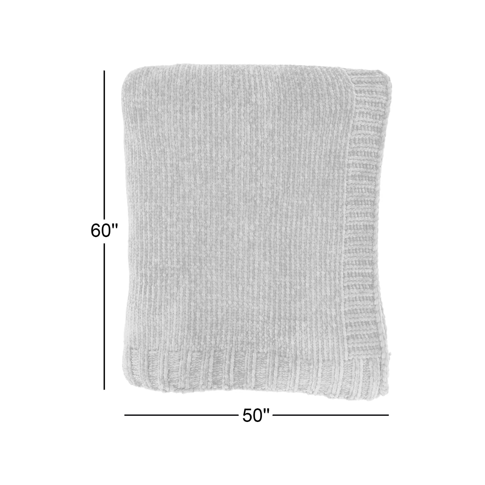 Warmth of Knit Throw, Green