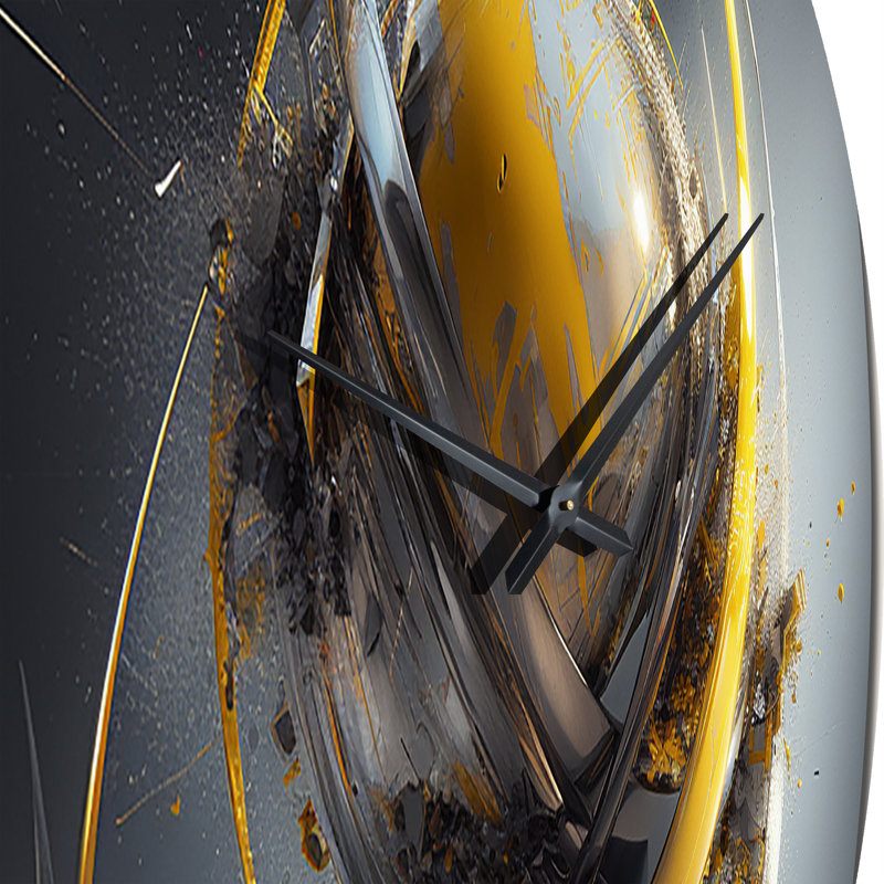 Horloge murale Visionary Divine Dance 3D Wave Sphere III, Petit