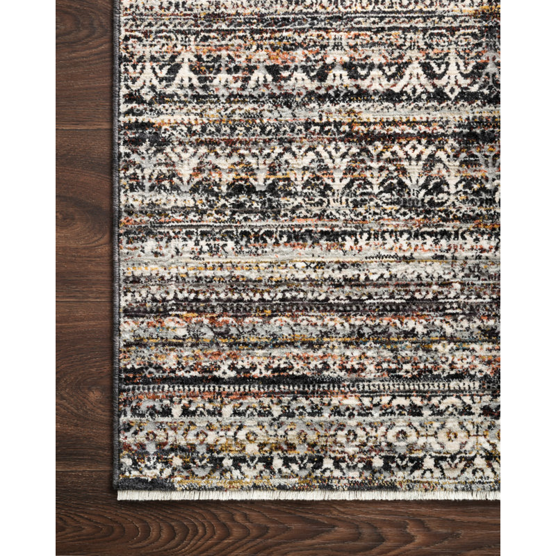 Tapis gris Fuhrman, Rectangle 6 pi 7 po x 9 pi 6 po