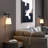 Plug-In Wall Sconces Set Of 2 With Fabric Shade, In-Line On/Off Switch, And Included LED Bulbs For Bedroom, Living Room, Or Hallway