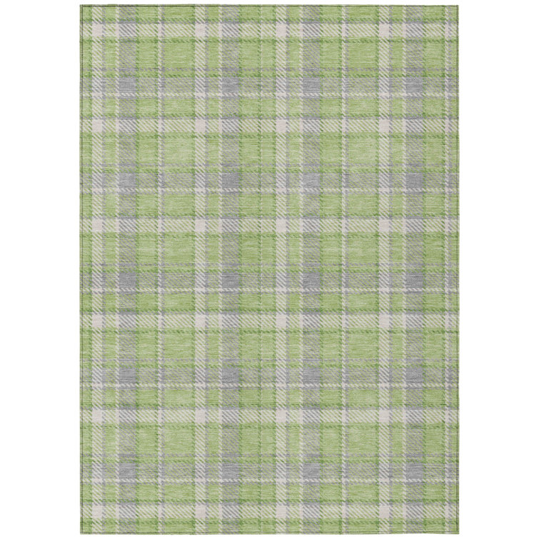 Plaid Indoor / Outdoor Rug