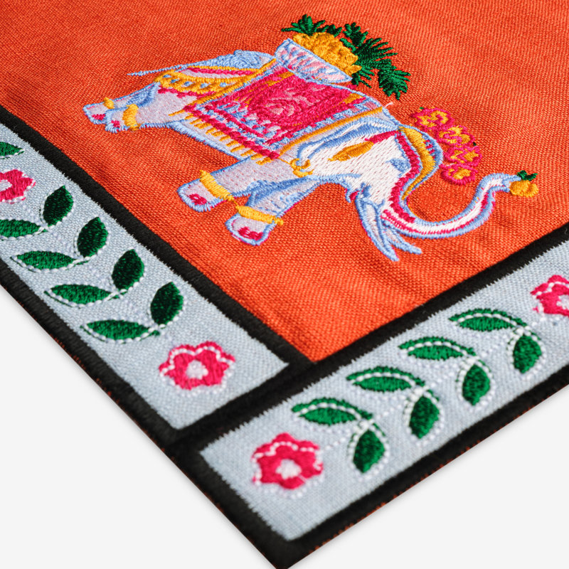 Augustyn Cotton Embroidered Rectangle Table Runners