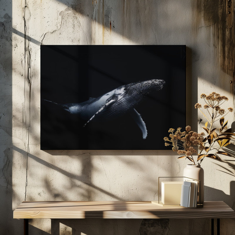 a Whale Canvas Print, 76.2 cm H x 50.8 cm W