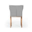 Chaise d'appoint en velours Rouen