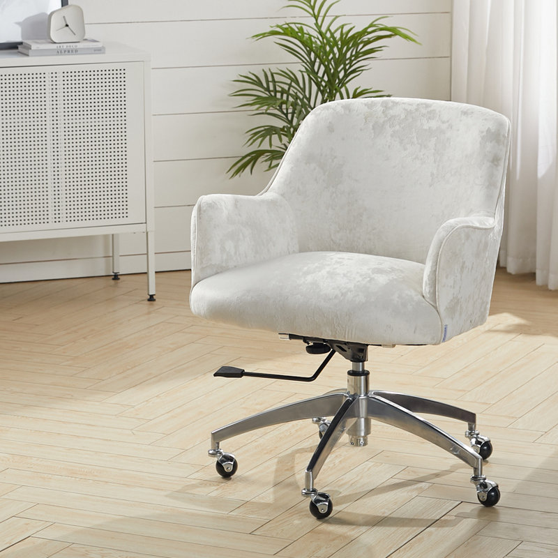 Adonijah Velvet Office Chair