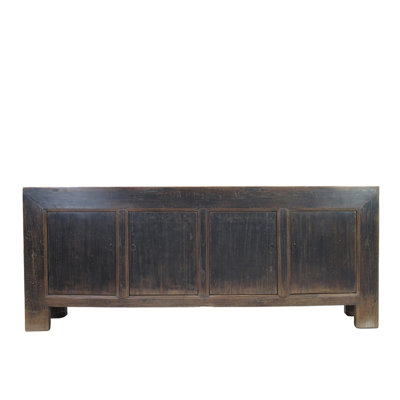 Buffet rétro en bois récupéré patiné 27