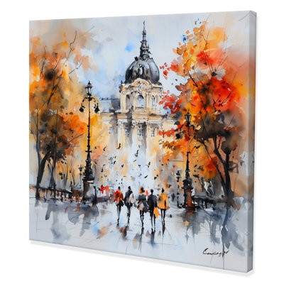 Vienna Wisdom Landscape I - Vienna Wall Art Living Room