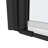 Adjustment,Universal Pivot Shower Door, Open Outside, With 1/4" Tempered Glass-115606756