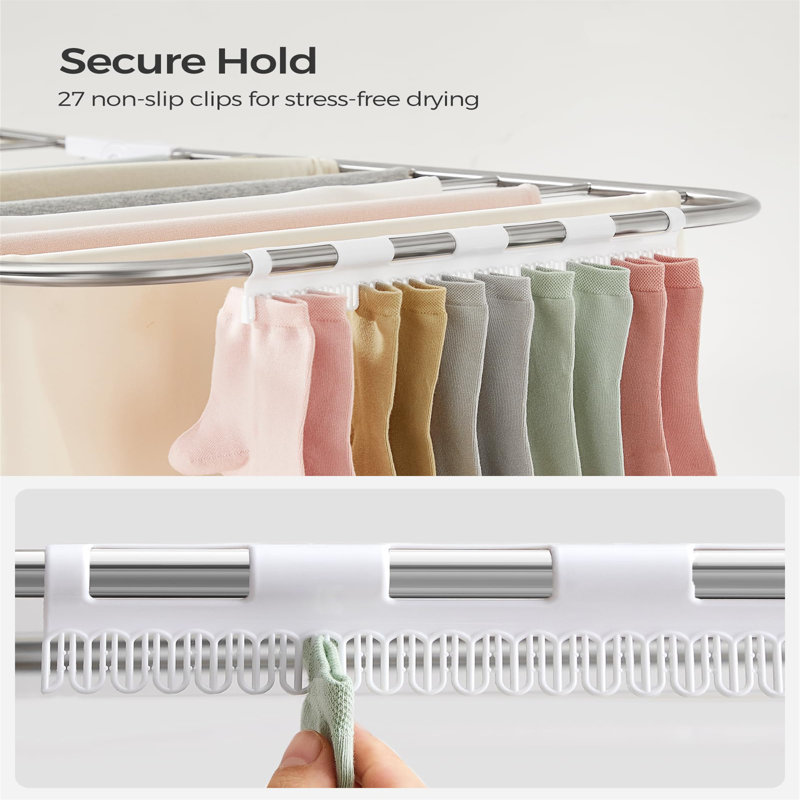 Rebrilliant Metal Accordion Drying Rack | Wayfair.co.uk