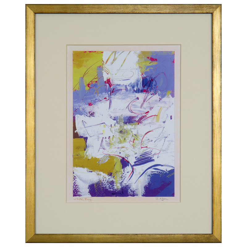 «White Bay» par J.Allen - peinture encadrée