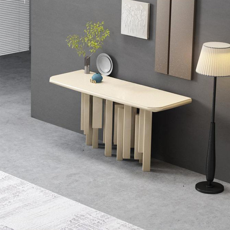 Console Modern Minimalist Art, H 35,43 po x l 62,99 po x P 15,75 po, Kaki