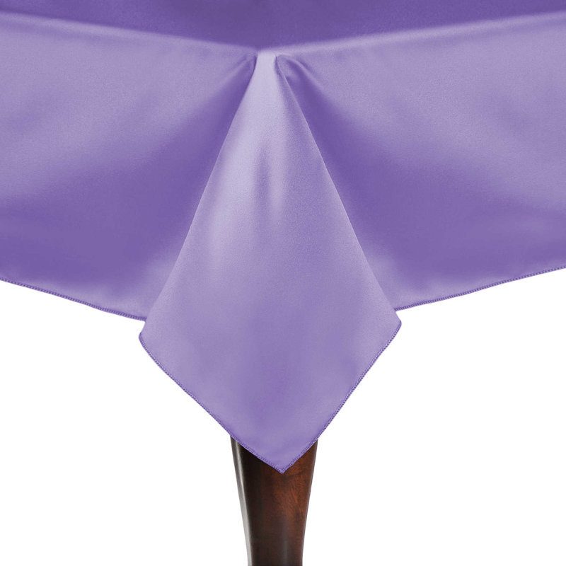Ultimate Textile Rectangular Tablecloth, 1, Violet, 144" x 60"