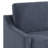 Serta Hunter 53.3" Convertible Loveseat with Pull Out Twin Size Sleeper, Slipcovered Design, Woven Polyester Fabric-113668319