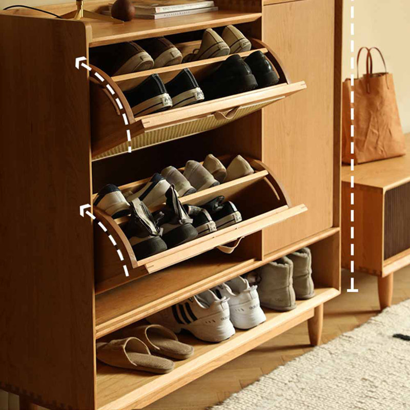 Range-chaussures respirant de style japonais