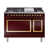 Burgundy/Brass