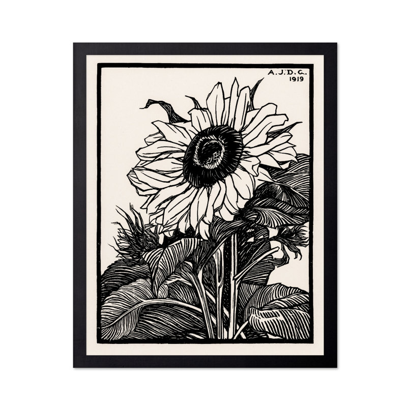 Julie De Graag - Tournesol, Sans cadre, Affiche, 08"H x 10"W