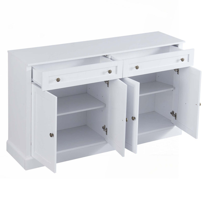 Armoire de rangement en bois avec 2 tiroirs
