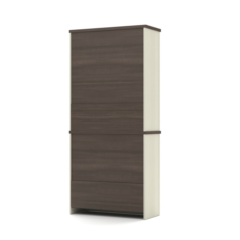 Bibliothèque standard Balendin, Chocolat blanc et Antigue