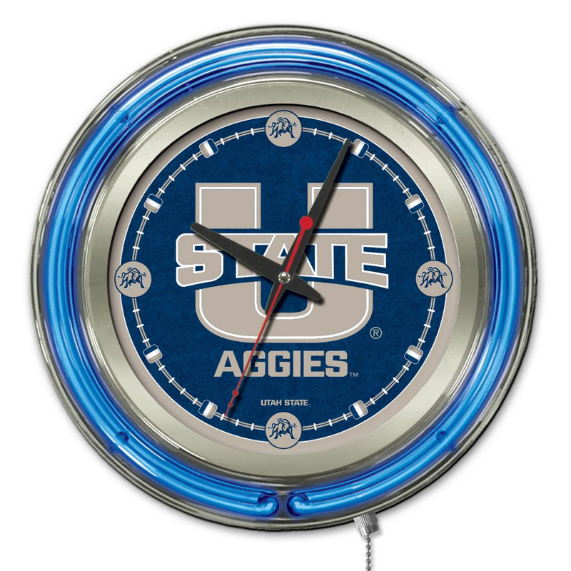 Horloge murale 15 po NCAA, Utah State