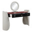 Coiffeuse avec miroir et tabouret Jacques