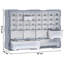 Multi-drawer Organiser with 38 Drawers 52x16x37,5 cm-64006816