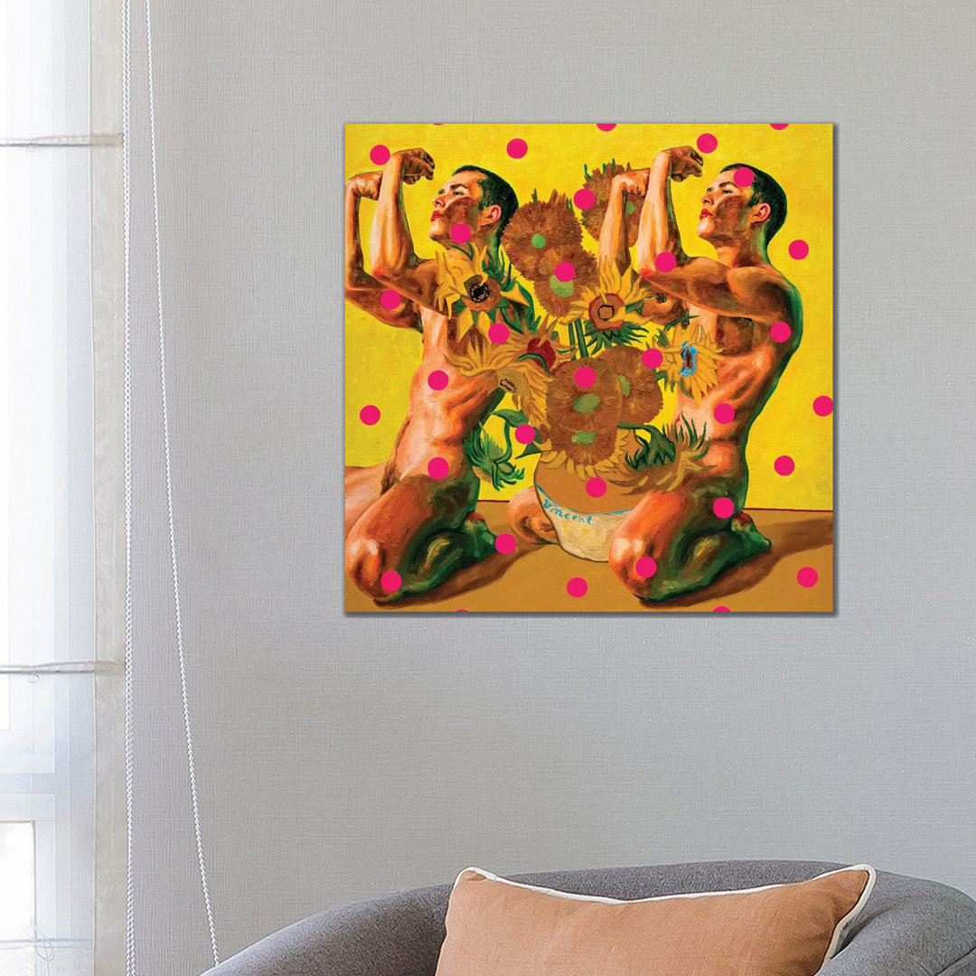 Sunflowers by Oleksandr Balbyshev - Wrapped Canvas Gallery-Wrapped Canvas Giclée