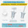 Drain Buddy Ultra Flo Sink Drain Stopper and Hair Catcher with Extra Basket