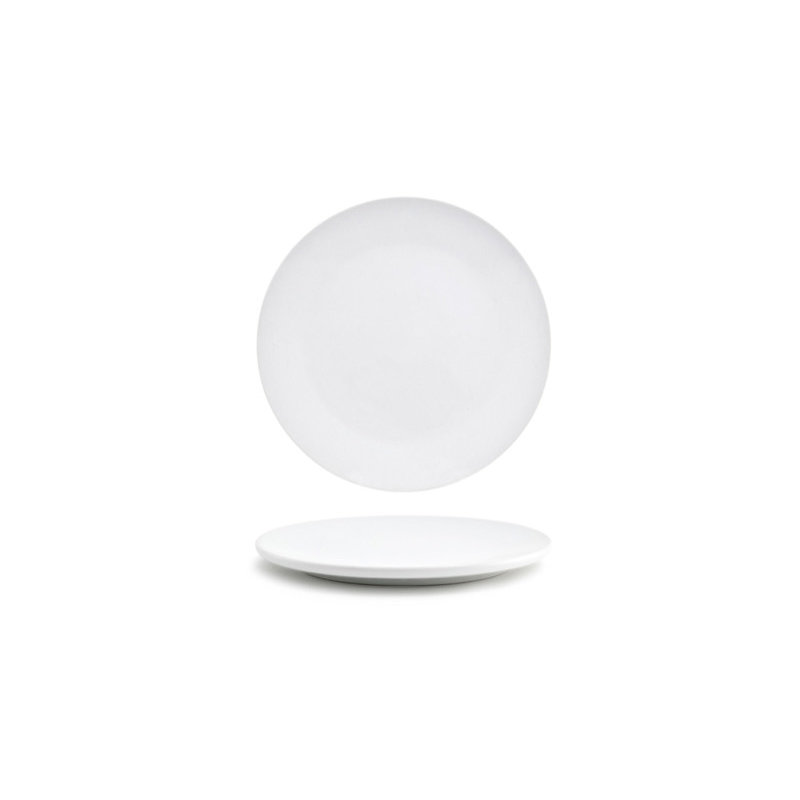 Assiette plate en toile et pain 5 "