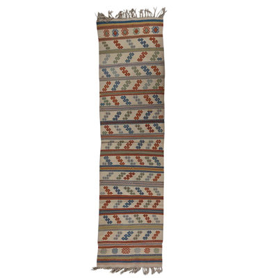 Wool Ikat Area Rug