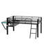 Lit mezzanine avec bureau Gaming Mid-1102152159