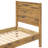 Hibir Farmhouse Set Of 5 Items For Bedroom, One Twin Bed, One Double Dresser, One Chest And Two Nightstands Solid Wood Rustic Style-420623248-420623246