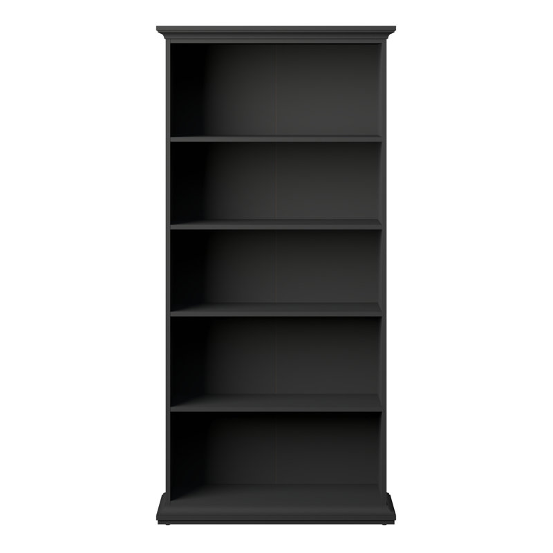 Arbordale 207.6cm H x 96.2cm W Standard Bookcase, Matt Grey