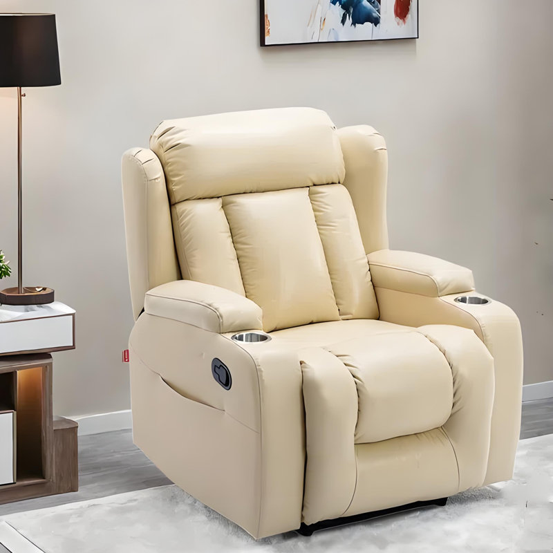 Phillipsburg, Beige Faux Leather