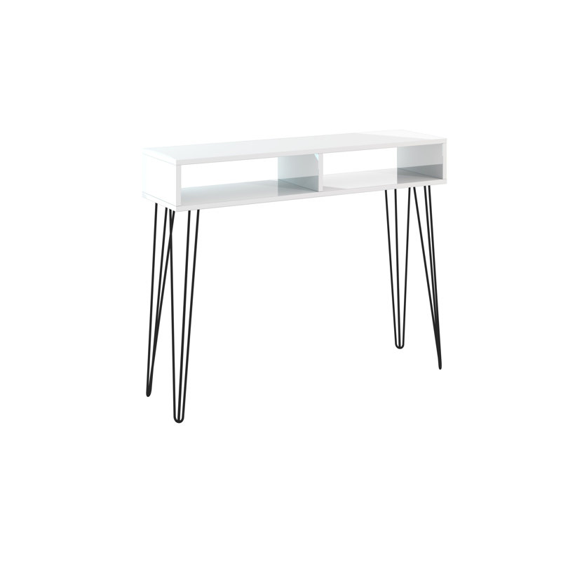 Mare 110cm Console Table, White Gloss