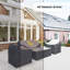 Ensembles de conversation pour patio Berget