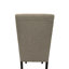 Mobilier de salle à manger moderne et classique avec plateau rectangulaire en bois naturel et chaises 6x