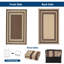 Tapis d'extérieur Tapis de paille en plastique imperméable et réversible pour patio Tapis de sol léger et facile à nettoyer pour l'extérieur-9512821-26216074
