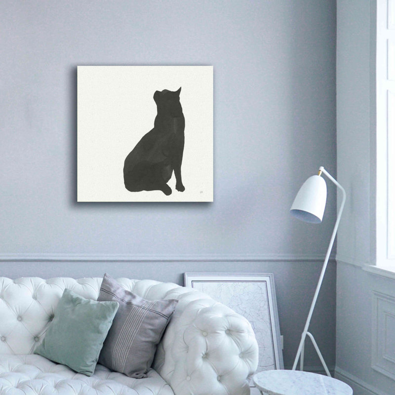 «Black Cat II» par Chris Paschke, H 37 po x l 37 po x P 1,5 po