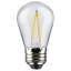 24Ft - LED String Light - Includes 12-S14 Bulbs - 2000K - 120 Volts