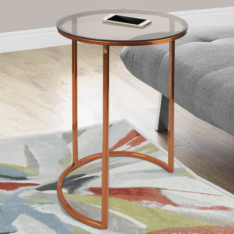 Andie Glass Top Nesting Tables