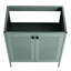 Meuble-lavabo autoportant de 30 po Mint - Bvb05730gn-1. Corps en acier laminé à froid. , Et le formaldéhyde. Rangement spacieux avec tablettes réglables. Conception classique à double porte. Plateforme d'évier amovible