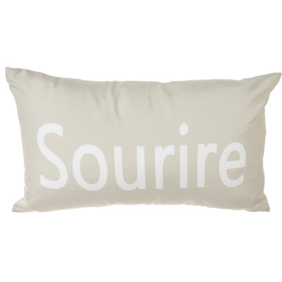 Coussin lombaire 12" sourire Pollux