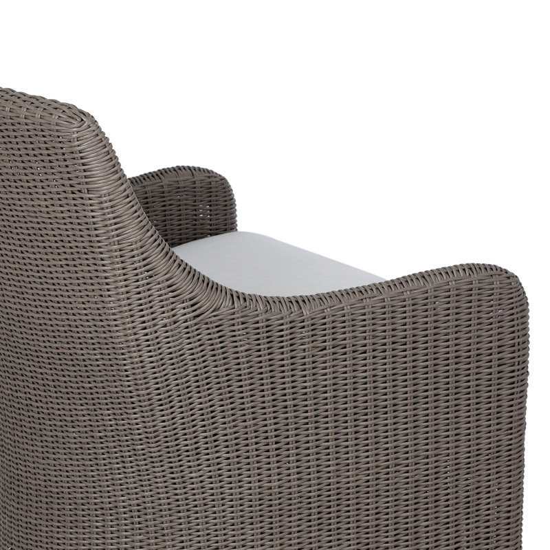 Chaise d'extérieur Blaire - blanc rétro, Vintage Taupe